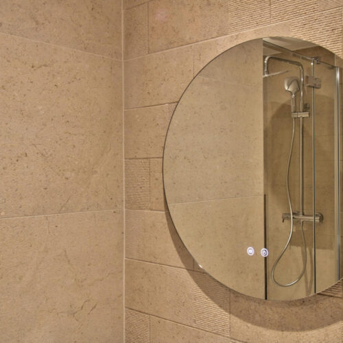 Rénovation Cabine de douche sur mesure et vasque moderne
